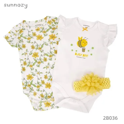 ست دو تيكه بادي نوزادي